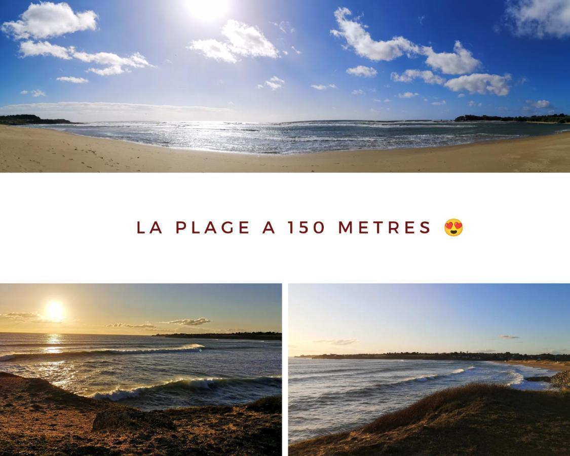 Maisonnette T2 Bord De Mer Guidel Plage Buitenkant foto